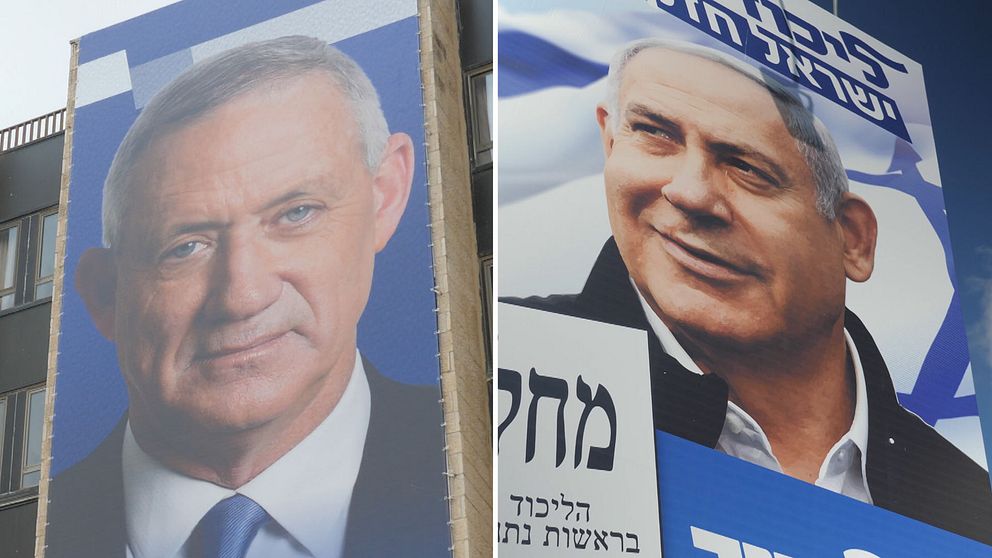 Benny Gantz, ledaren för den ”Blåvita alliansen” ska nu samtala med premiärminister Benjamin Netanyahu om att bilda regeringen efter tisdagens val i Israel.