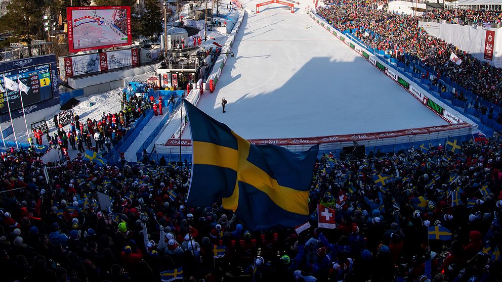 46 procent av svenska folket vill se OS i Sverige.