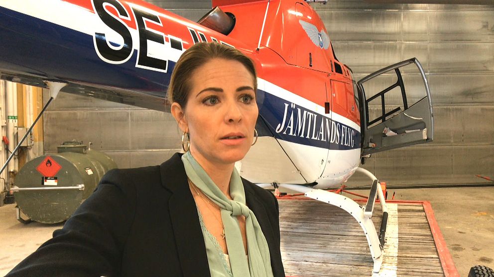 Sara Ahlin Grinde, VD för Jämtlandsflyg, lägger ner företaget efter 65 år i luften.