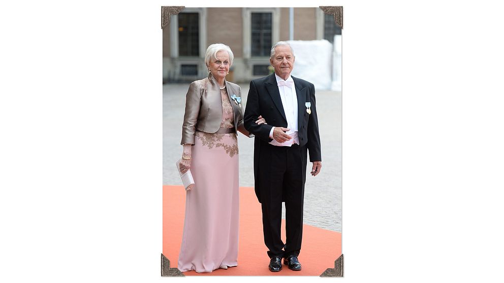 Charlotte och Ralf de Toledo Sommerlath fanns bland gästerna när prins Carl Philip och Sofia Hellqvist gifte sig i Slottskyrkan den 13 juni 2015.