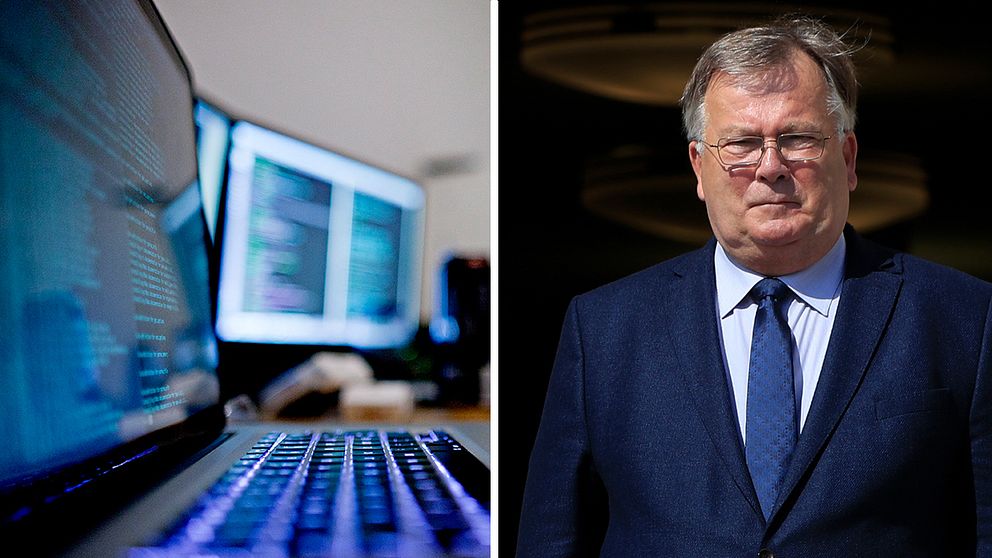 Danmarks försvarsminister Claus Hjort Frederiksen vill införa försök med cybervärnplikt. Arkivbild.