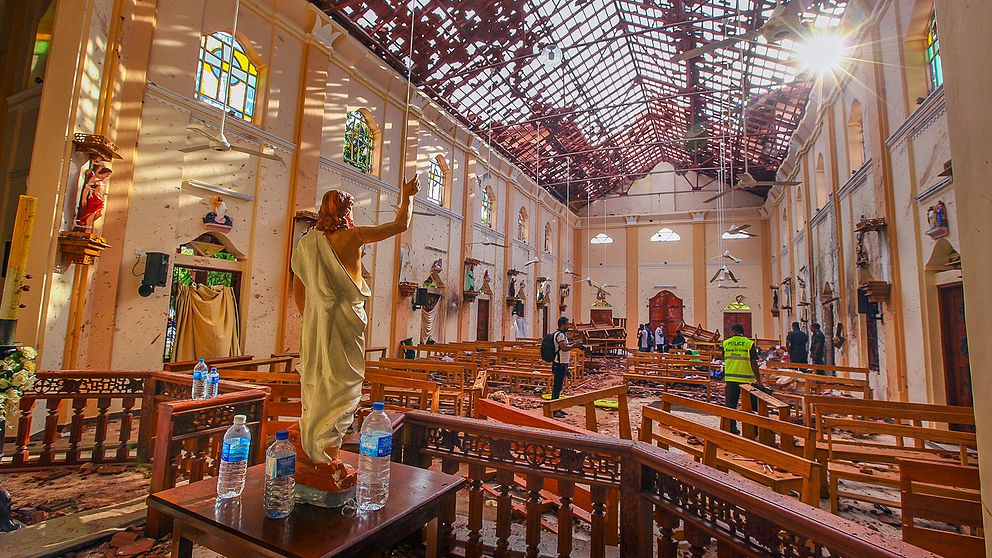 Kyrkan St. Sebastian i norra  Colombo.