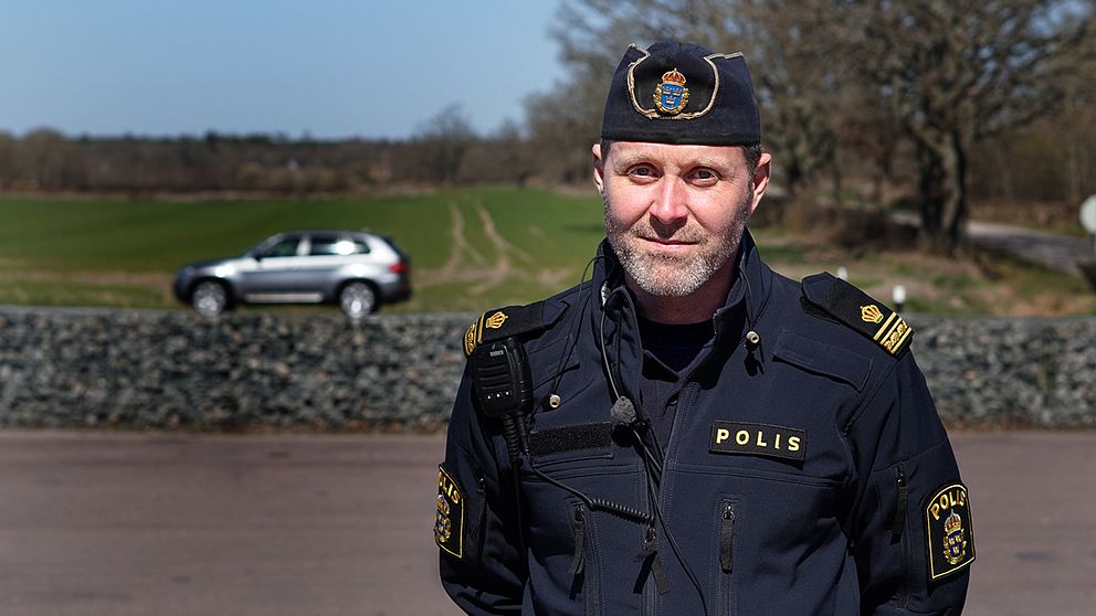 Petter Wahllöf, trafikpolischef Karlskrona, polis
