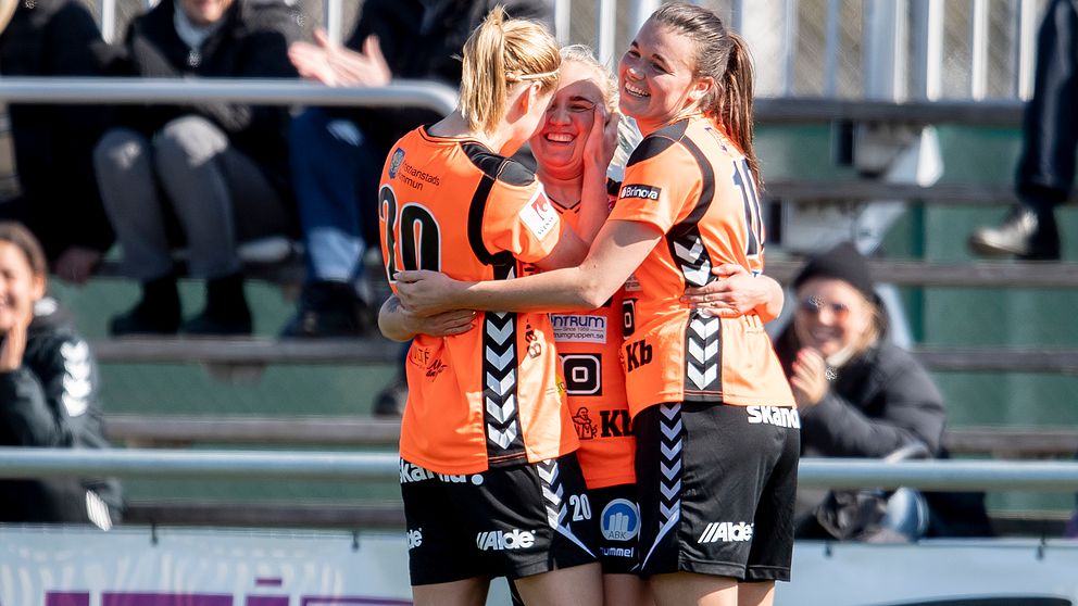 Kristianstad i premiärmatchen mot Limhamn Bunkeflo.