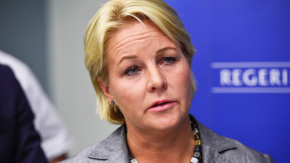 Biståndsminister Hillevi Engström (M).