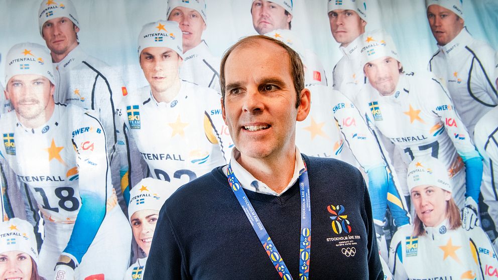 Richard Brisius, kampanjchef för Sveriges OS-ansökan 2026.
