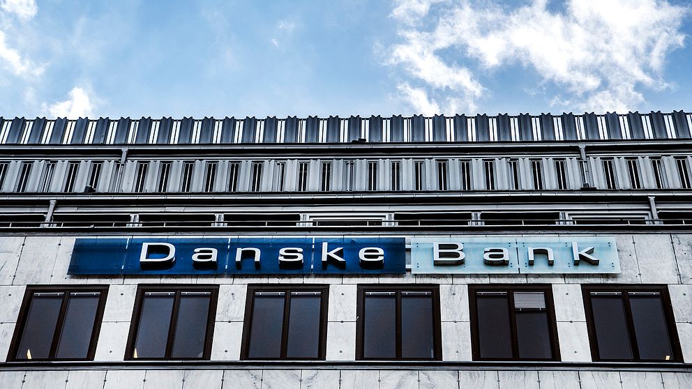 Fasaden på Danske Bank.