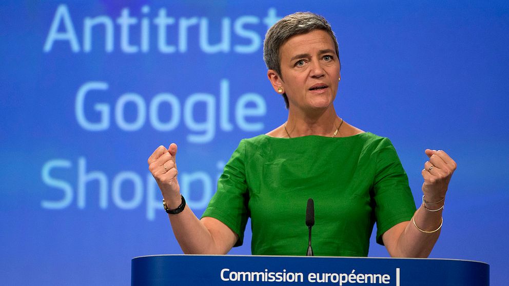 Margrethe Vestager har utmärkt sig genom att ta upp kampen mot tech-jättar som Apple och Google.