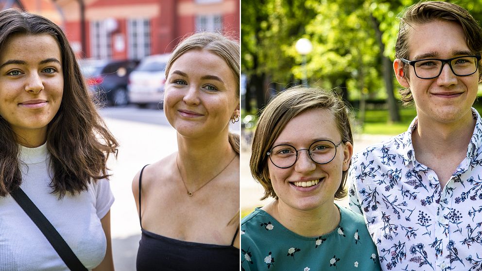 Rakel Zahirovic Hasth, Maja Winberg, Fanny Petersson, Johan Sjöberg