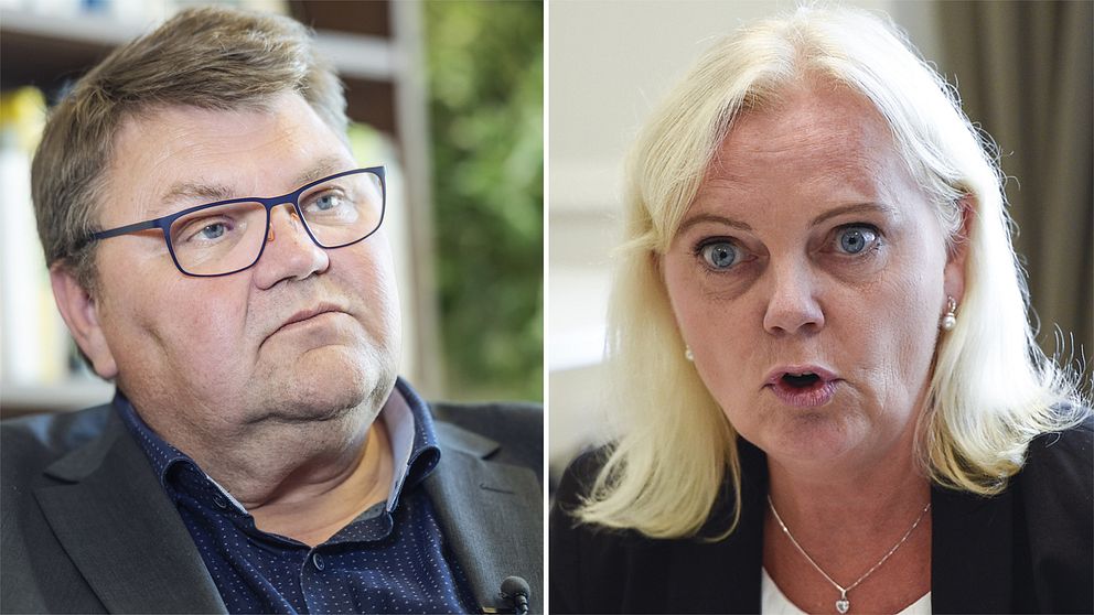 Peter Lundgren och Kristina Winberg.