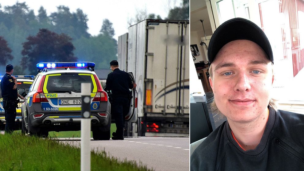 Skenande lastbil fick stopp tack vare 17-åriga Kasper Svensson