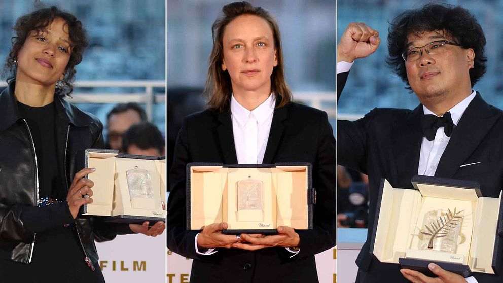 Mati Diop fick Juryns stora pris för Atlantique, Céline Sciamma vann Bästa manus för Portrait of a lady on fire och Bong Joon-Ho vann Guldpalmen för Parasite.