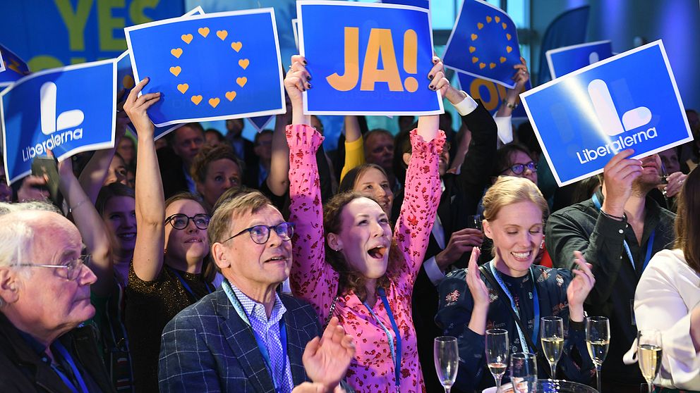 Liberalernas valvaka i Stockholm