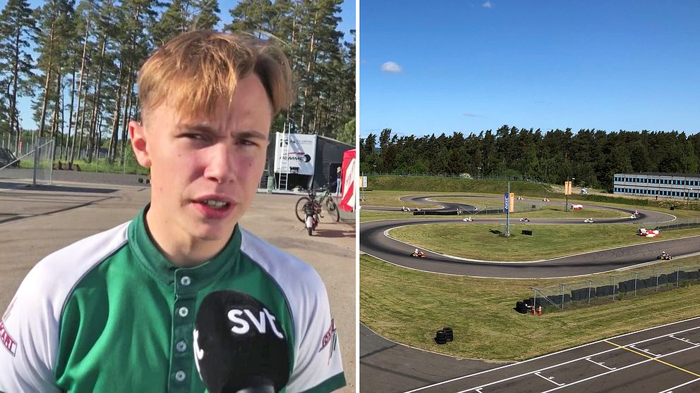 EM i karting arrangeras i Kristianstad. Flera skåningar är med och tävlar om förstaplatsen .Noah Milell är en av dem.