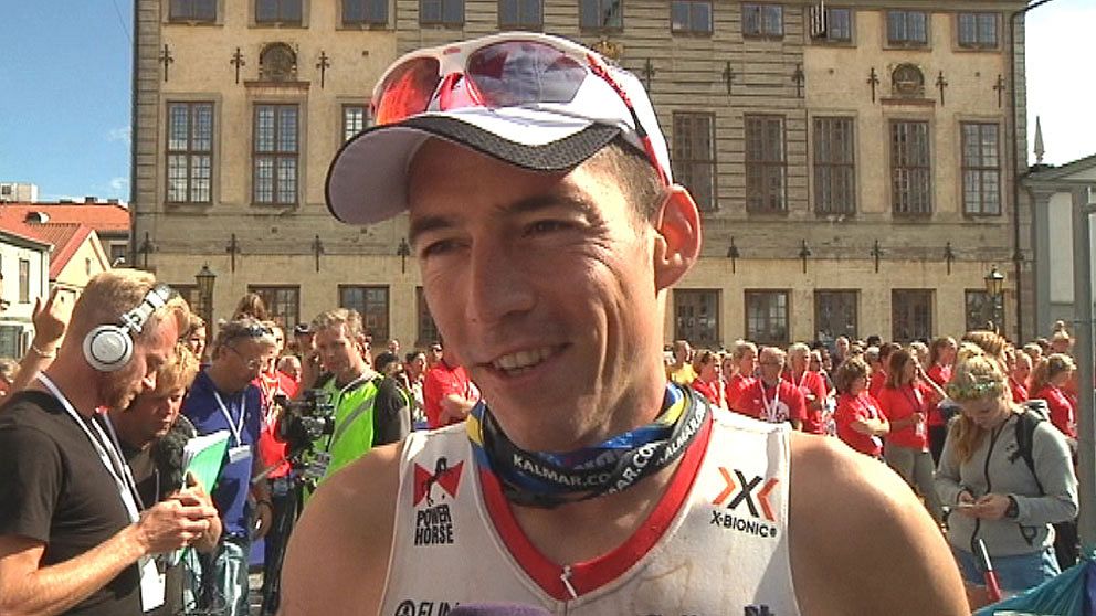 Horst Reichel, vinnare av Ironman 2014 i Kalmar