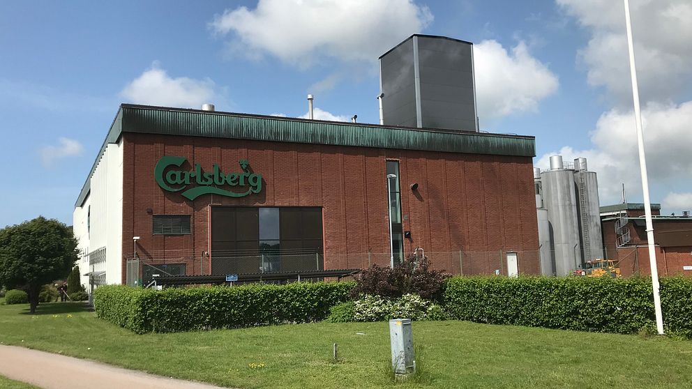 Carlsbergs bryggeri i Falkenberg.