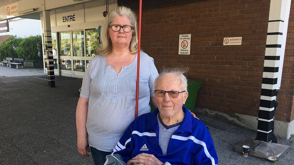 Multisjuke Per-Olof Persson, 86, ansåg sig inte vara pigg nog för att kunna bo hemma med hemtjänst.