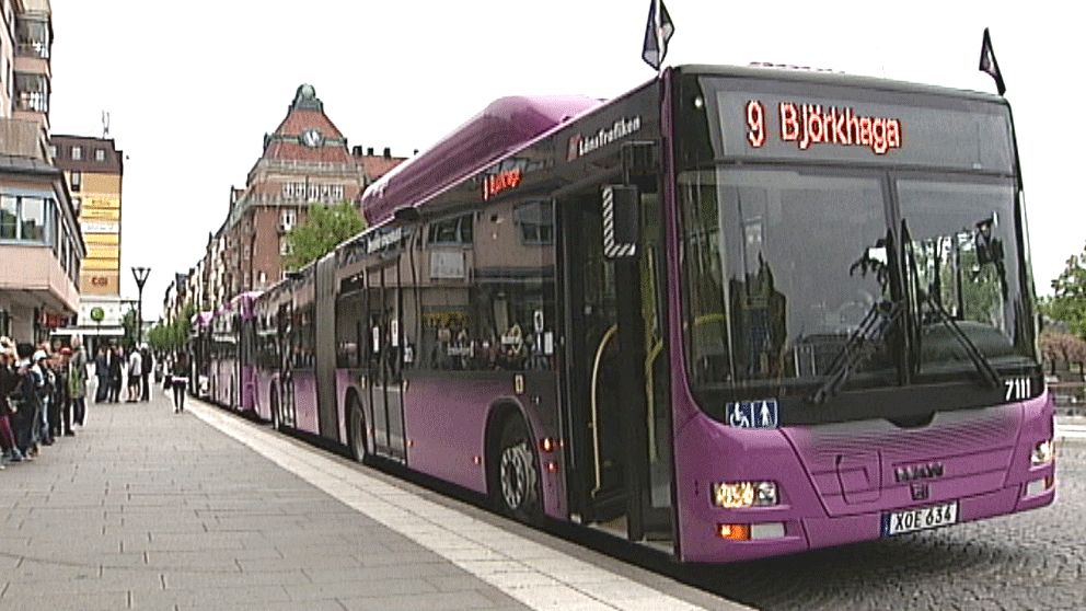 Buss i Örebro.