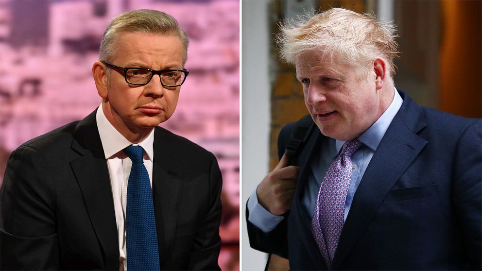 Michael Gove och Boris Johnson.