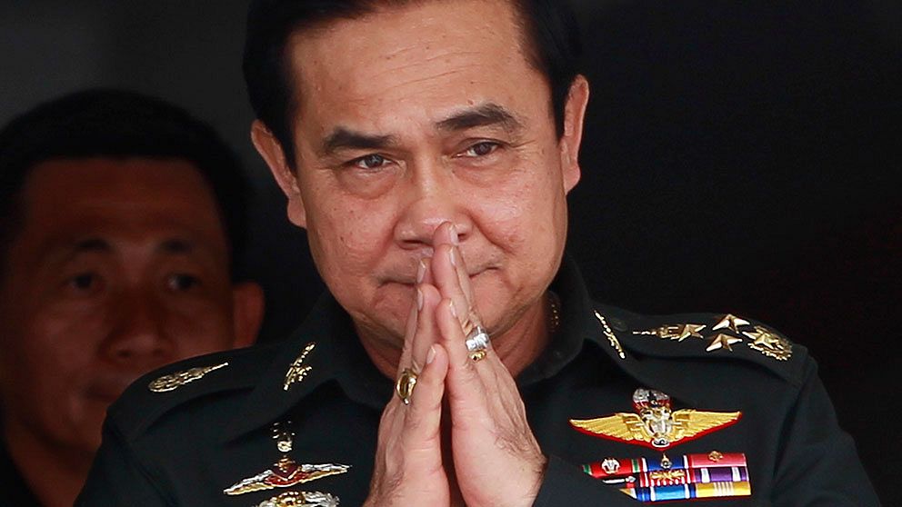 Thailands nyutnämnde premiärminister Prayuth Chan-ocha.