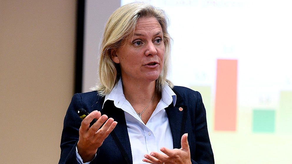 Magdalena Andersson, ekonomiskpolitisk taleperson Socialdemkraterna