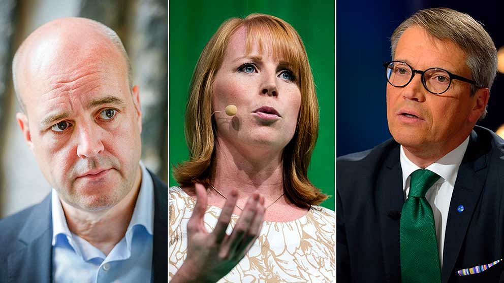 Fredrik Reinfeldt, Annie Lööf och Göran Hägglund kommer inte.