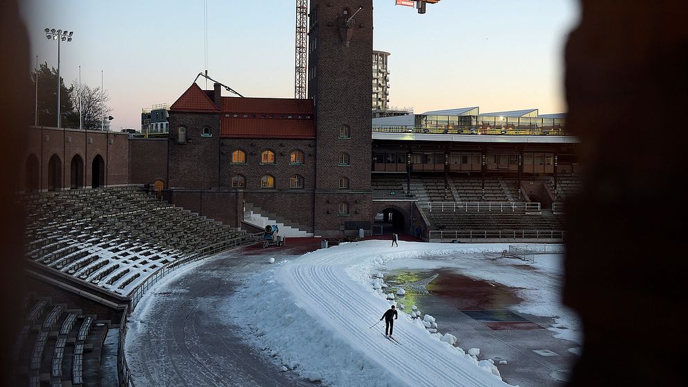Stockholm Stadion i Stockholm.