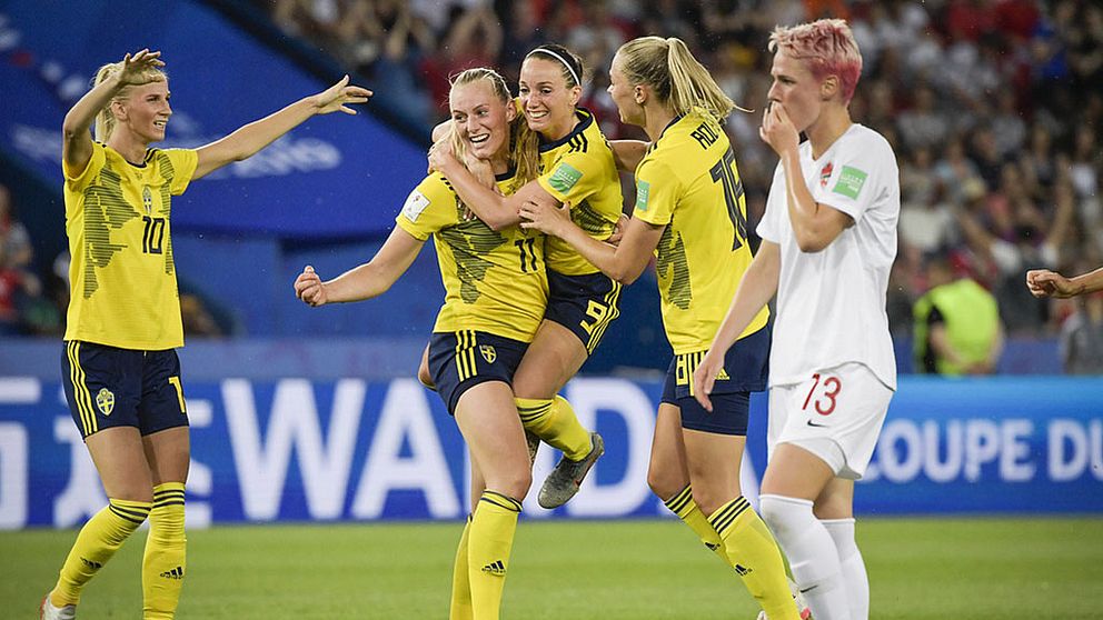 Sverige klart för VM-kvart efter stort drama