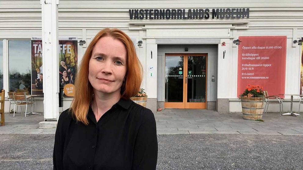Jenny Samuelsson, chef för Västernorrlands museum.