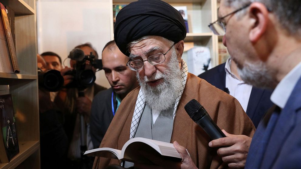Irans högste ledare Ali Hosseini Khamenei.