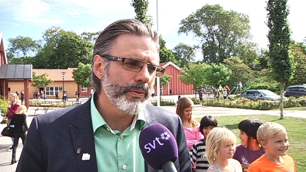 Christer Mattsson besökte Sölvesborg och talade om projektet.