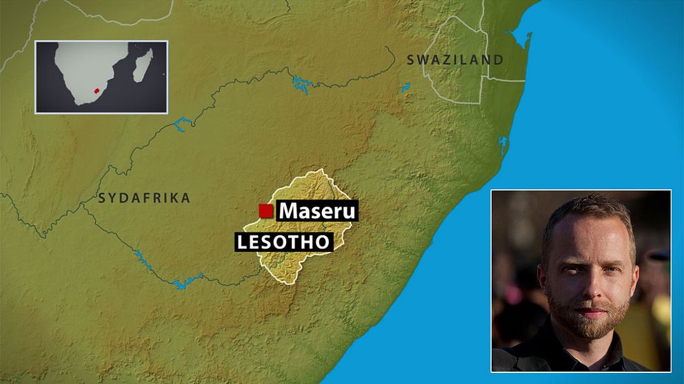 Militär uppges ha tagit över polis och myndighetsbyggnader i Lesotho, rapporterar SVT:s Afrikakorrespondent, Johan Ripås.