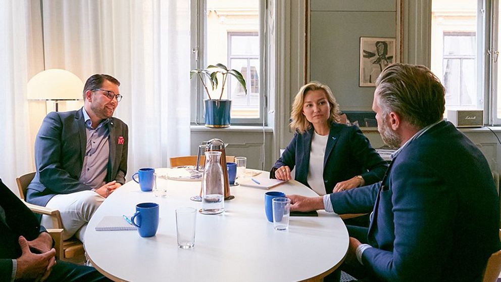 Jimmie Åkesson och Ebba Busch Thor.