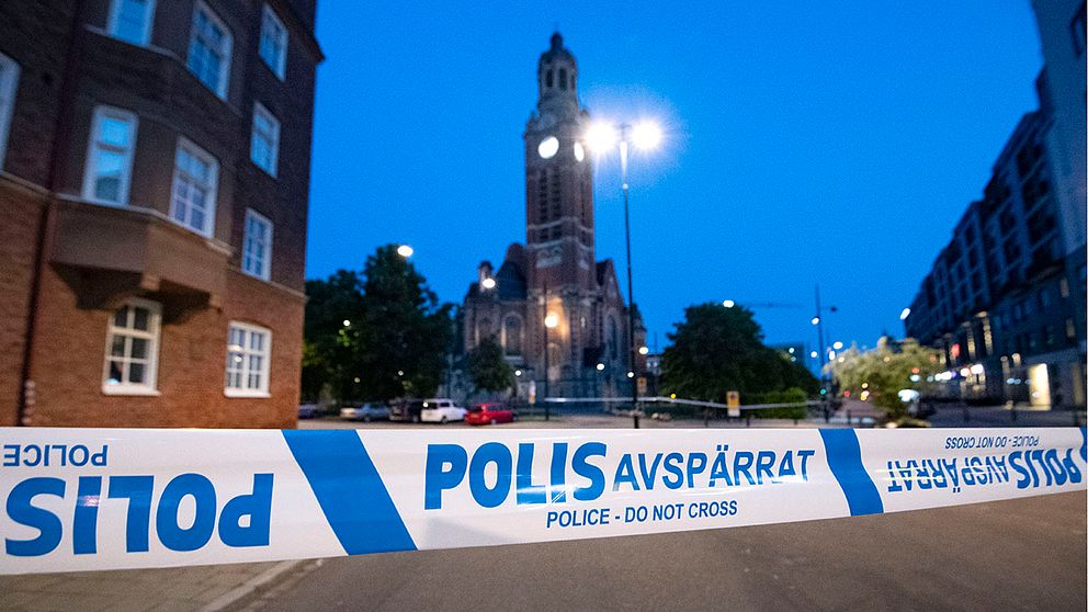 Den första av årets hittills två dödsskjutningar i Malmö ägde rum utanför köpcentret Triangeln på nationaldagen. Arkivbild.