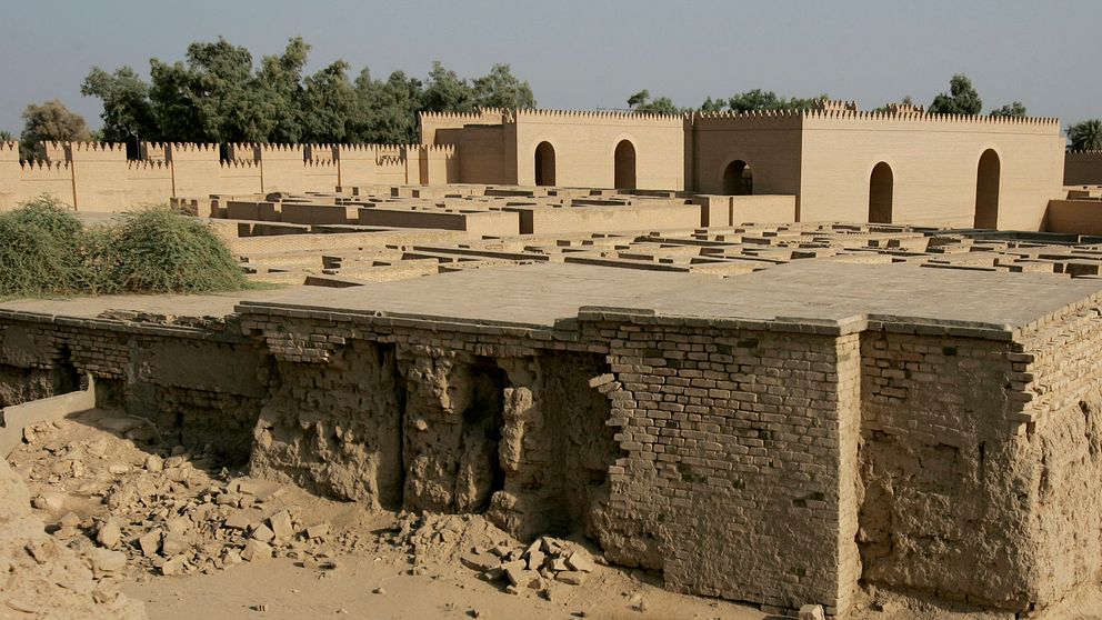 Den historiska staden Babylon väljs in på Unescos världsarvslista.