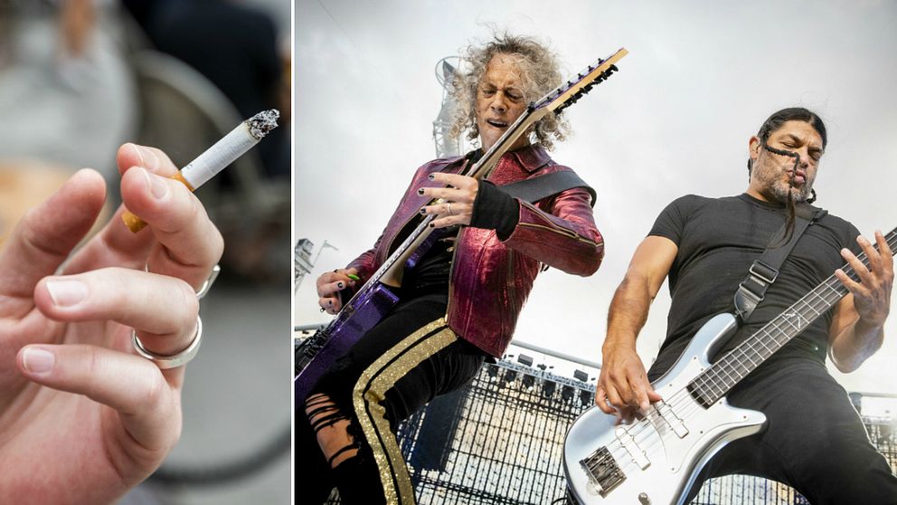 Kravet efter att vakter struntade i rökförbudet på Metallica-konsert