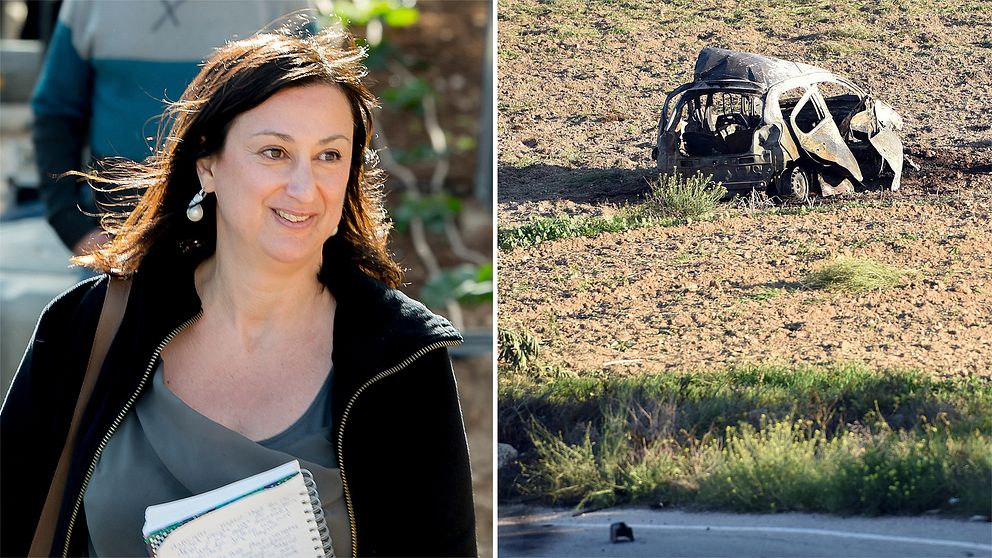 Den undersökande journalisten Daphne Caruana Galizia dog när en bomb exploderade i hennes bil utanför hennes hem i Mosta, Malta.