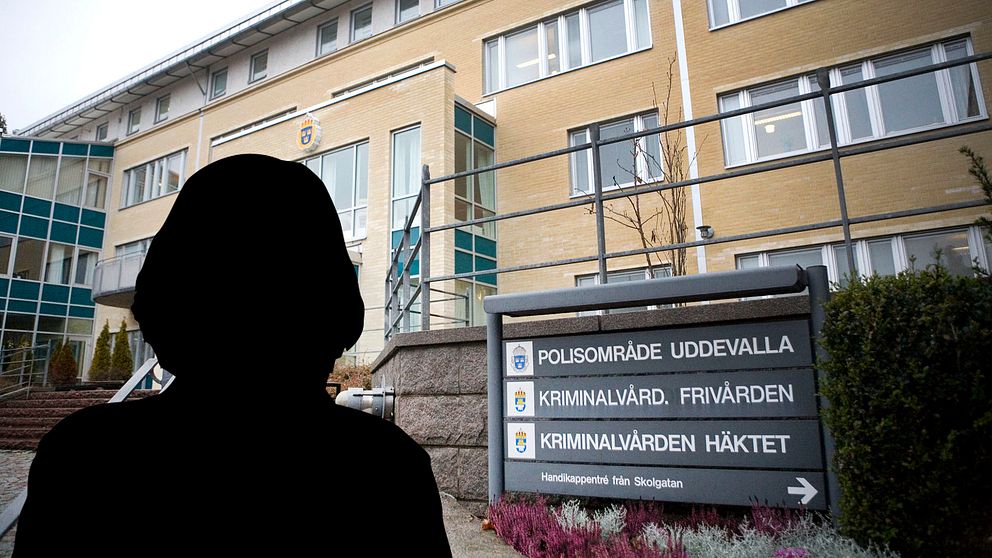 Personen från hemstjänsten sitter anhållen, skäligen misstänkt för att ha våldtagit den 90-åriga kvinnan i Uddevalla.