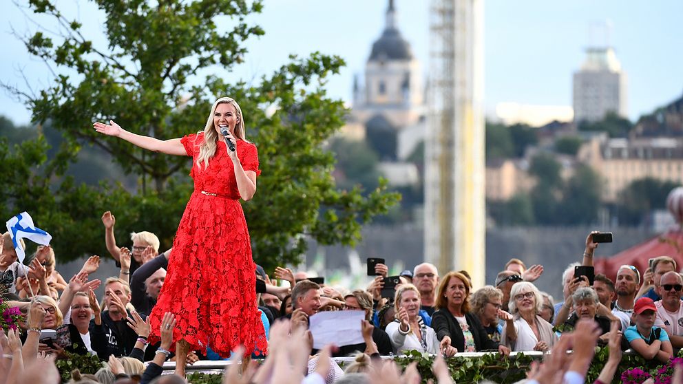 Sanna Nielsen på Allsång på Skansen