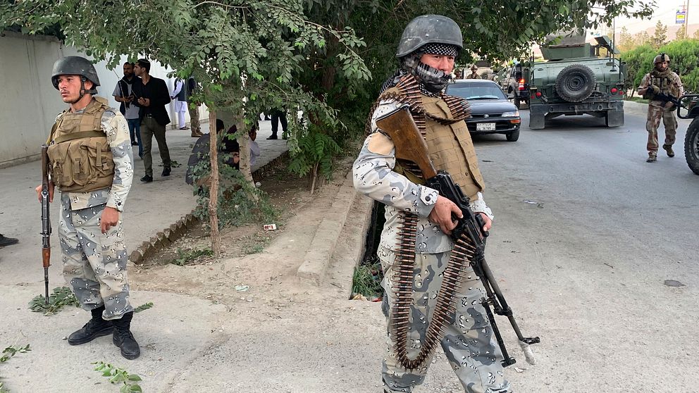 Militärer i Kabul
