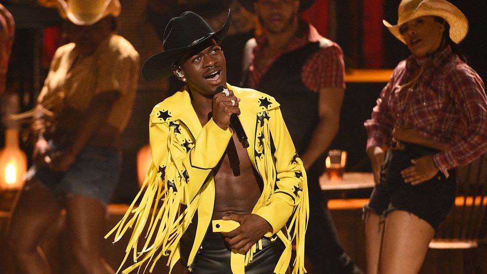 Lil Nas X har nått stora framgångar med sin hiphop-countrylåt ”Old town road”. Nu har den satt nytt rekord på Billboardlistan. Arkivbild.