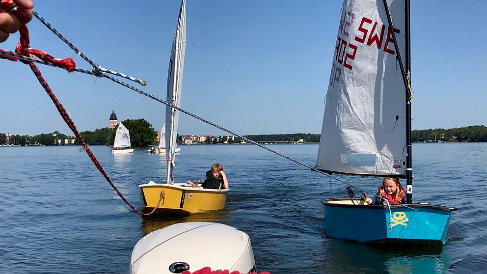 Seglarskola i Strängnäs, Strängnäs segelsällskap, jolle, optimistkolle