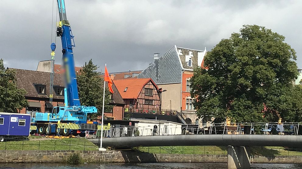 Gamletullsbron i Halmstad.