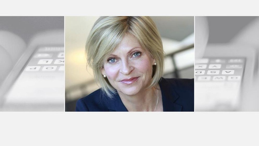 Porträttbild på Irene Krohn, presschef Telia
