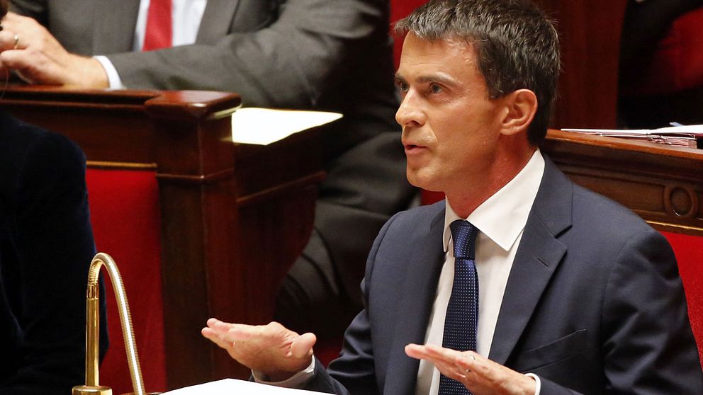 Premiärminister Manuel Valls
