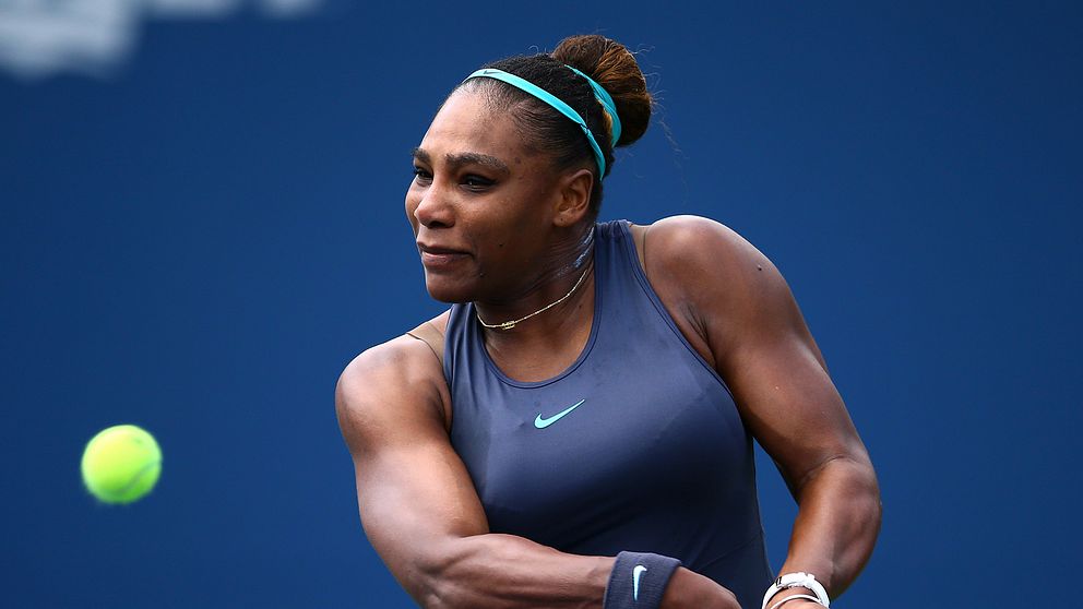 Ryggen sätter stopp för Serena Williams.