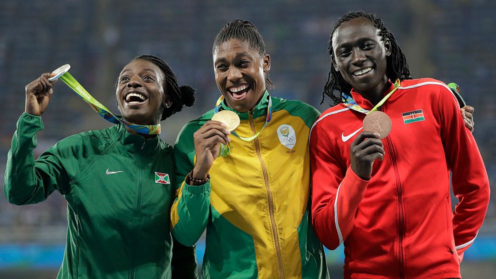 Francine Niyonsaba, Caster Semenya och Margaret Wambui stoppas samtliga från deltagande i VM i Doha.
