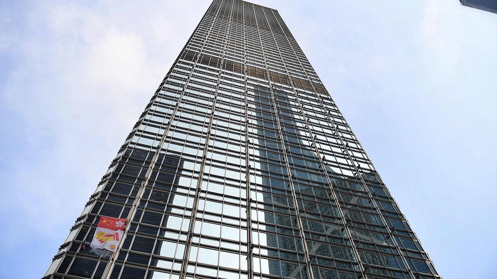 Skyskrapan Cheung Kong Center i Hongkong ägs av miljardären Li Ka-Shing.