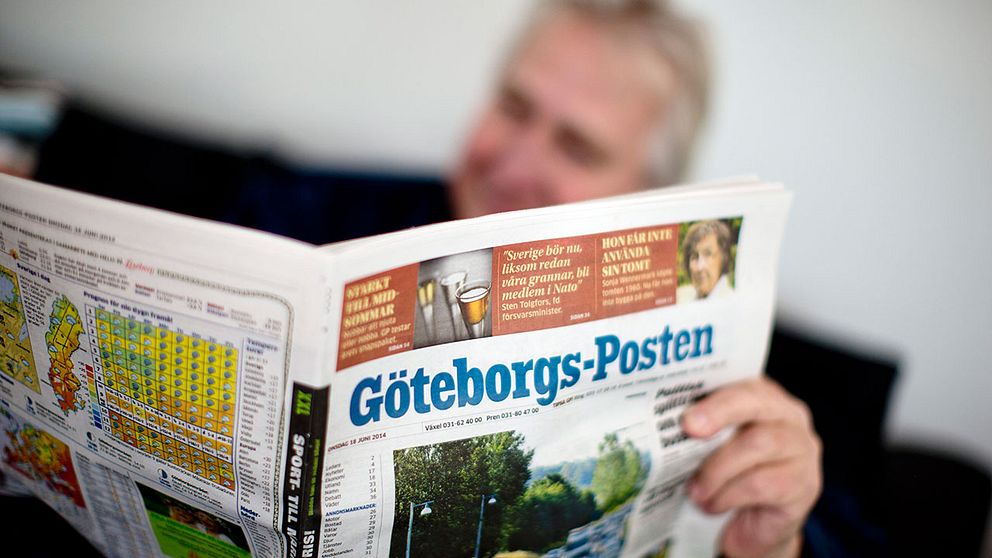 Göteborgs-Postens resultat för 2013, före skatt, slutade på minus 18 miljoner kronor.