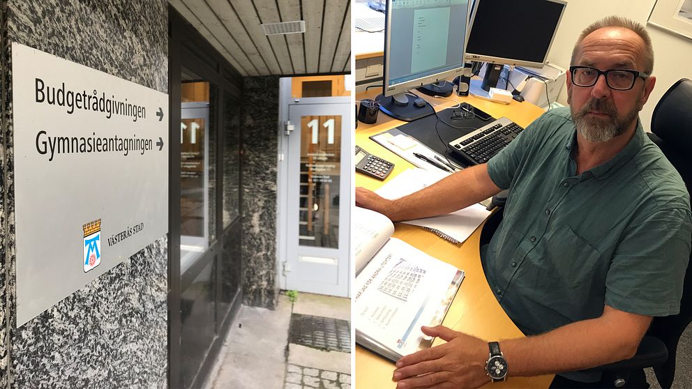 Anders Karlsson är budget- och skuldrådgivare i Västerås stad. Han finns på kontoret på Munkgatan 11.